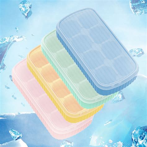 custom steel ice cube box|ice cube box for freezer.